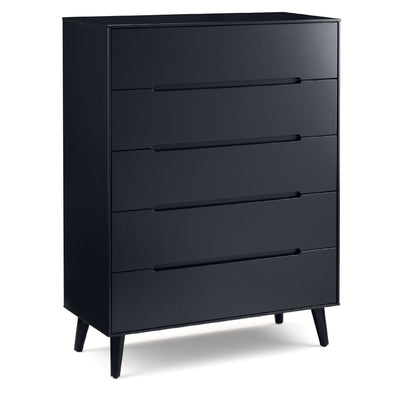 Alicia 5 Drawer Chest - Anthracite
