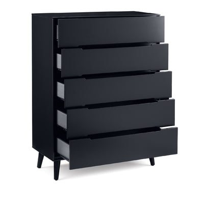 Alicia 5 Drawer Chest - Anthracite