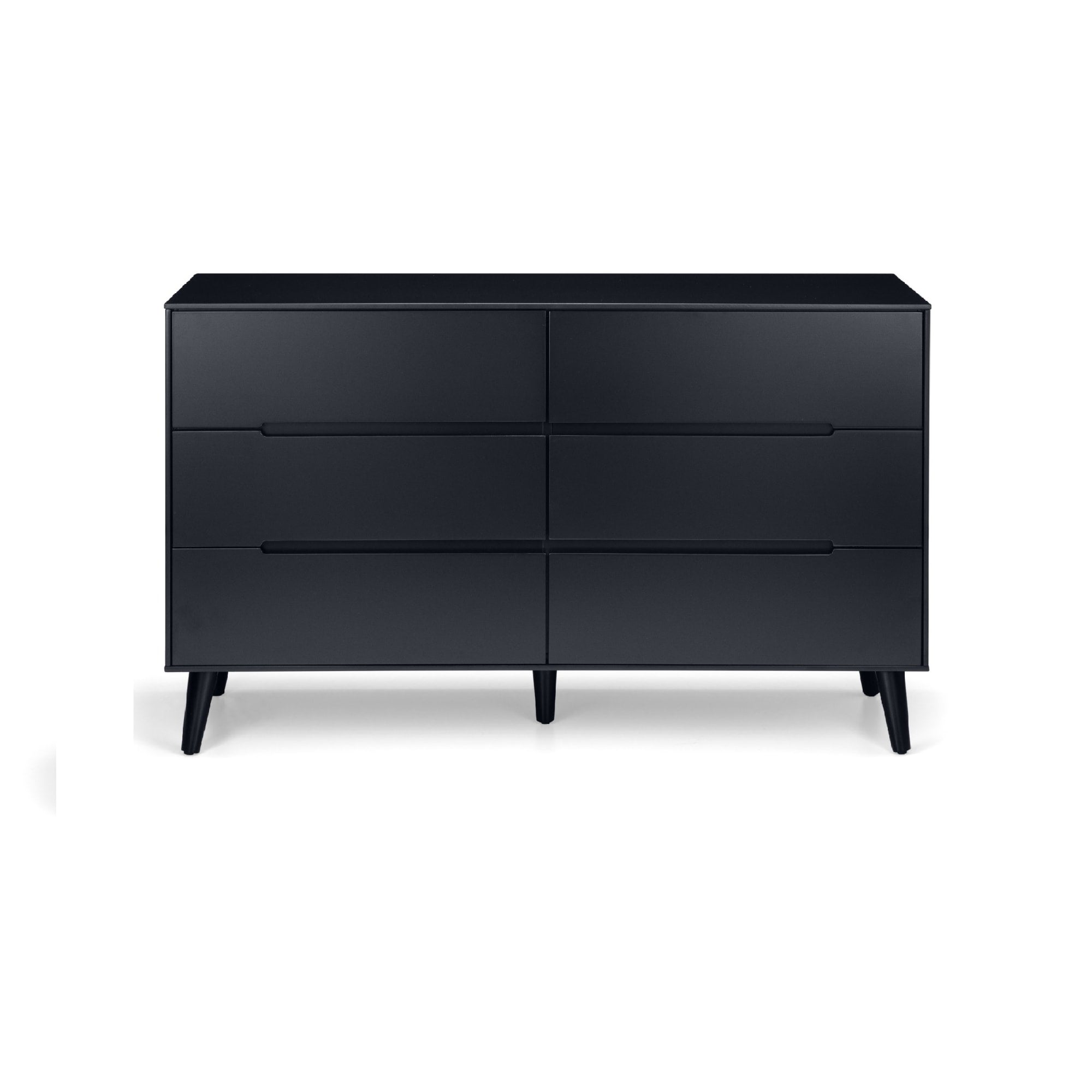 Alicia 6 Drawer Wide Chest - Anthracite