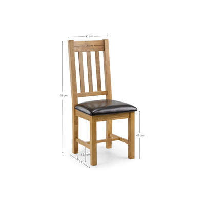 Set Of 2 Astoria Dining Chairs