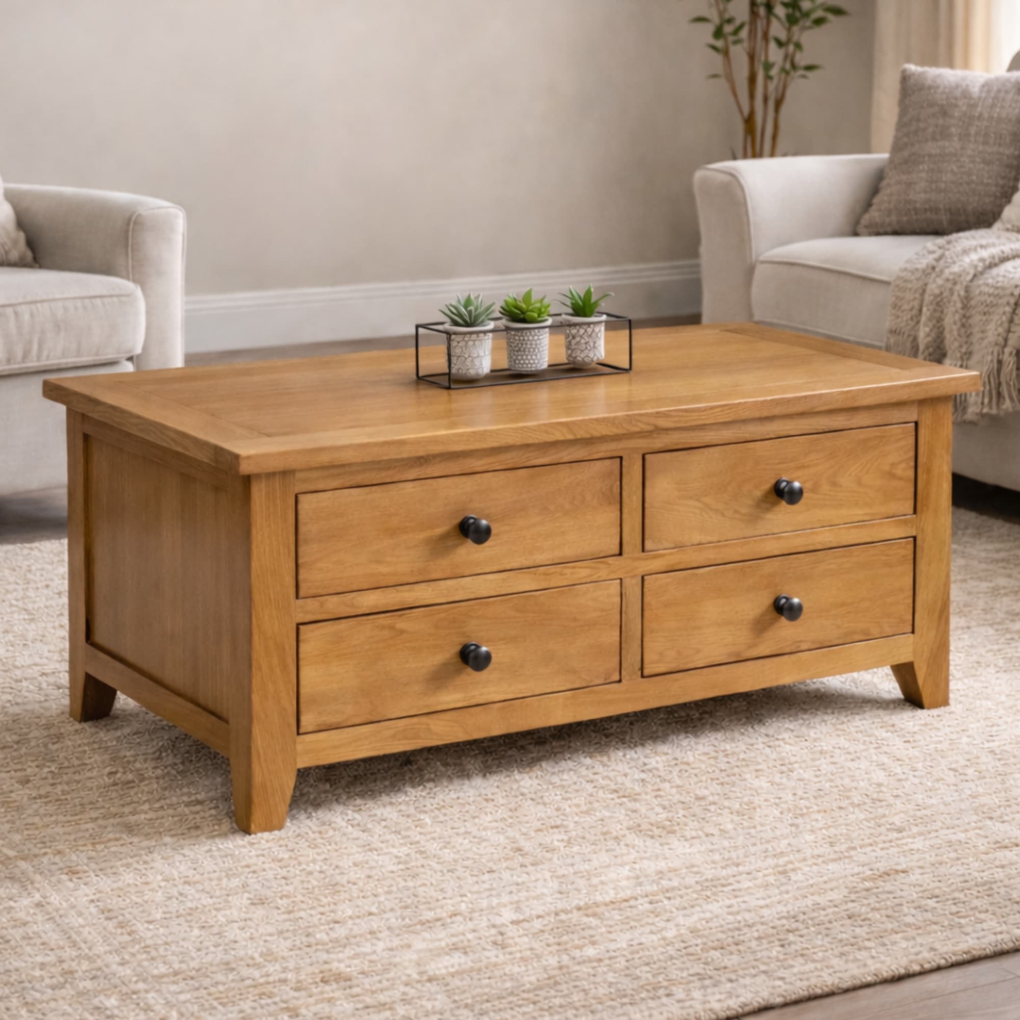Astoria 4 Drawer Coffee Table