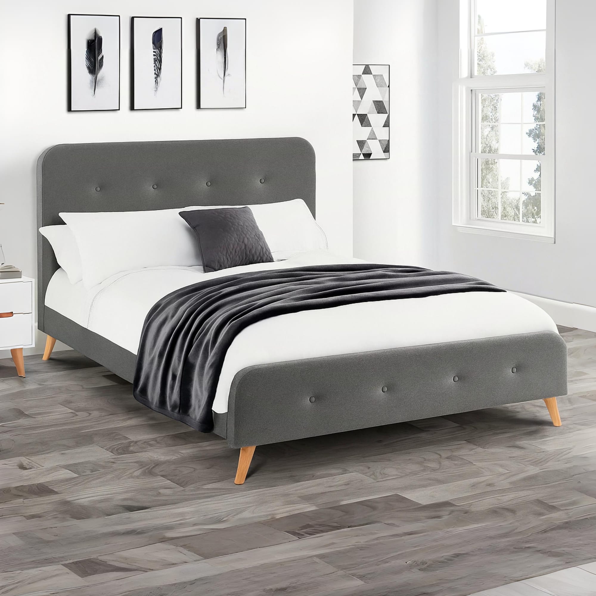 Astrid 150cm King Bed