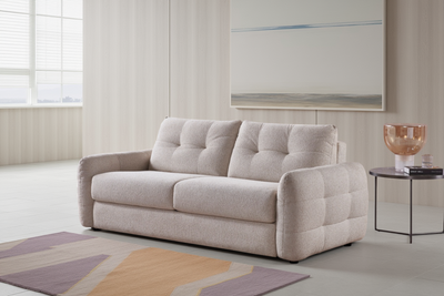 Athens Sofabed Beige 3 Seater