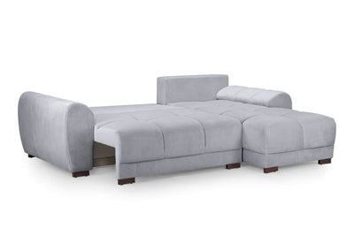 Azzuro Sofabed Grey Universal Corner