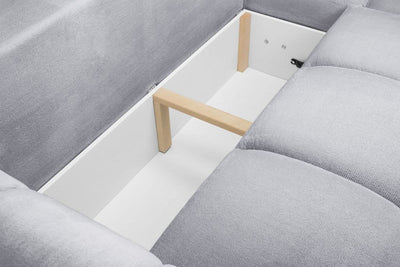 Azzuro Sofabed Grey Universal Corner