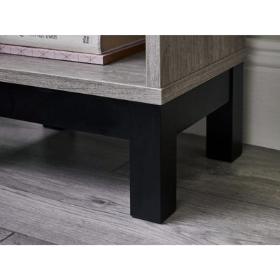 Bali 1 Drawer Bedside - Grey Oak