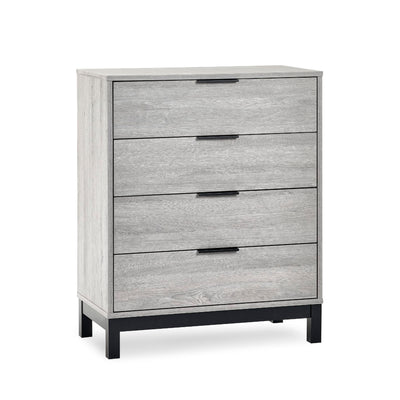 Bali 4 Drawer Chest - Grey Oak