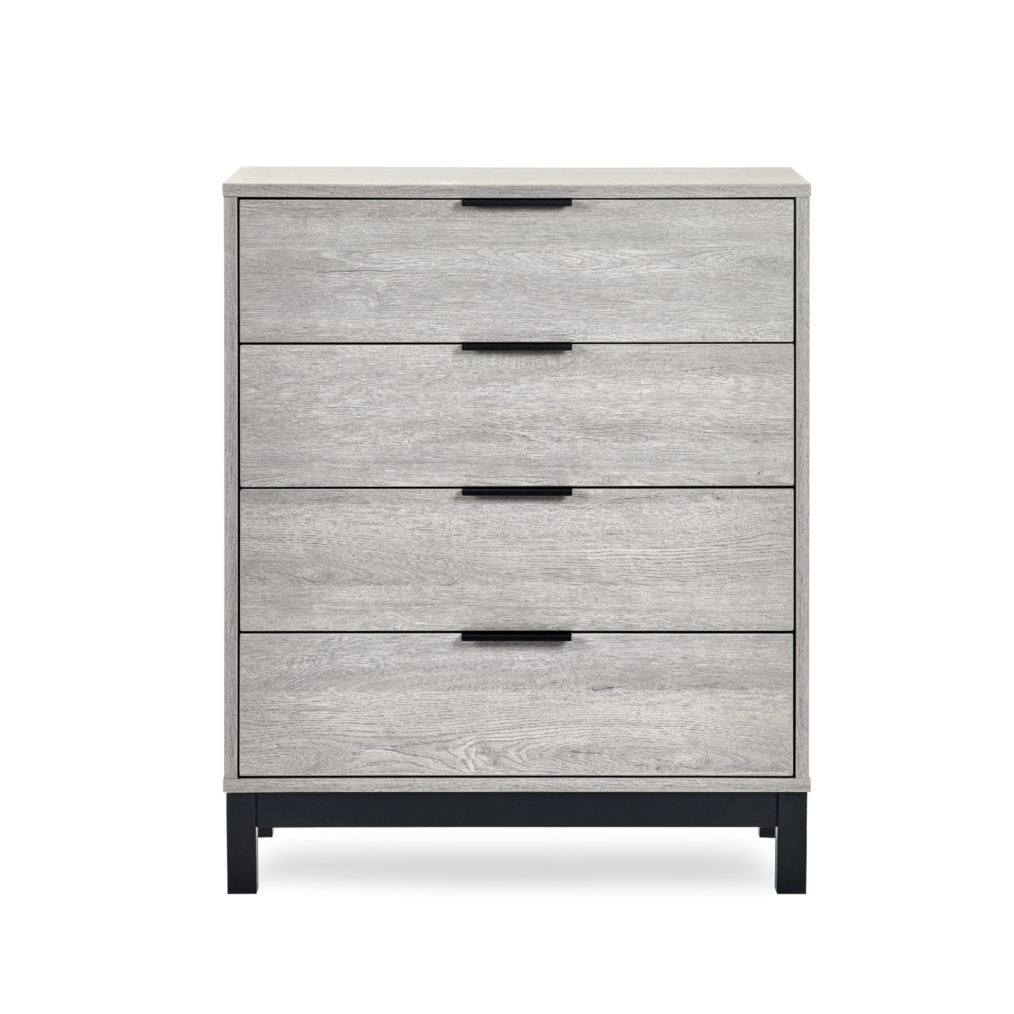 Bali 4 Drawer Chest - Grey Oak