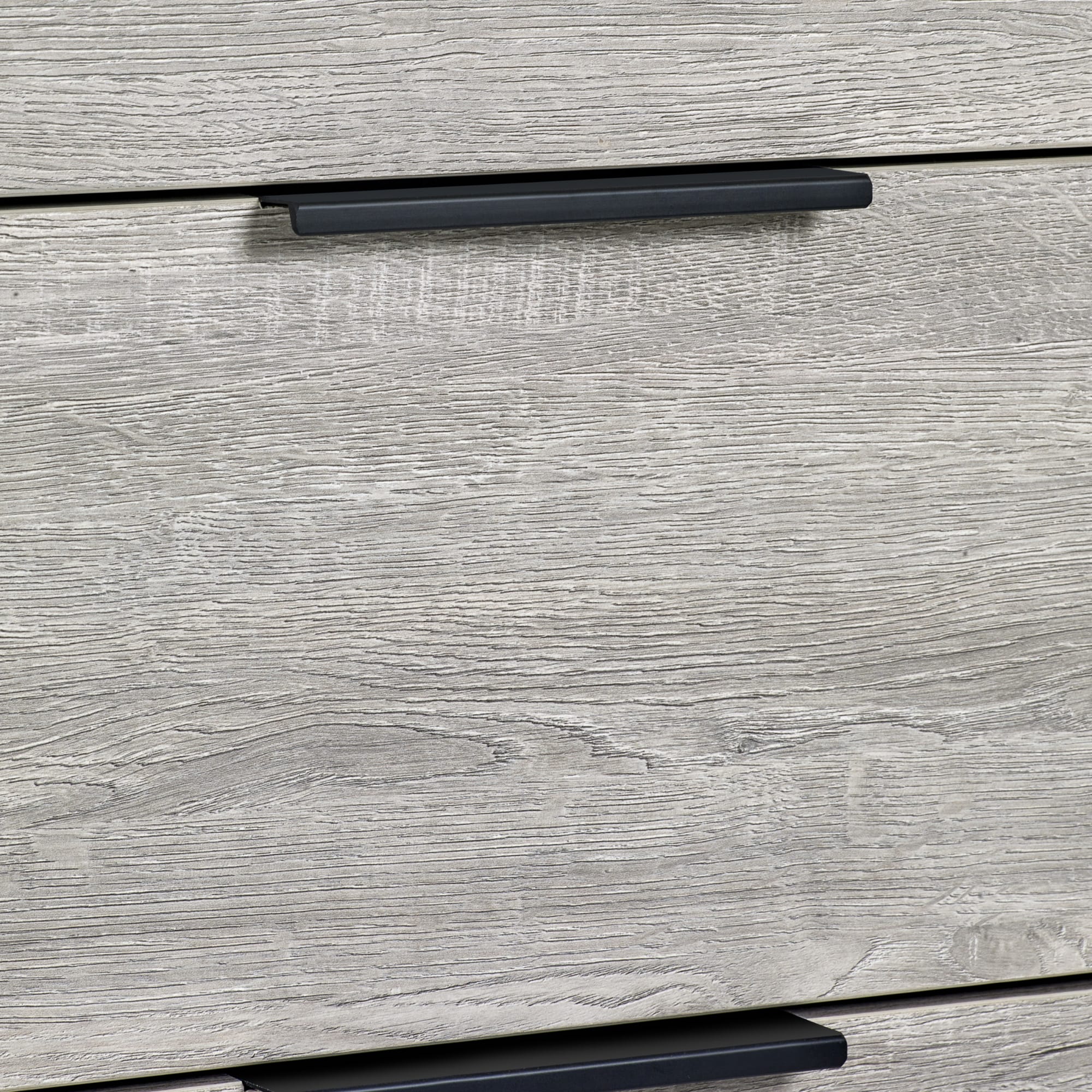 Bali 4 Drawer Chest - Grey Oak
