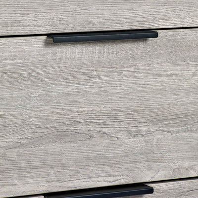 Bali 4 Drawer Chest - Grey Oak