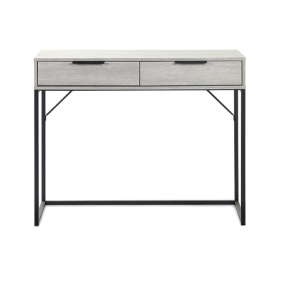 Bali 2 Drawer Dressing Table/Desk - Grey Oak