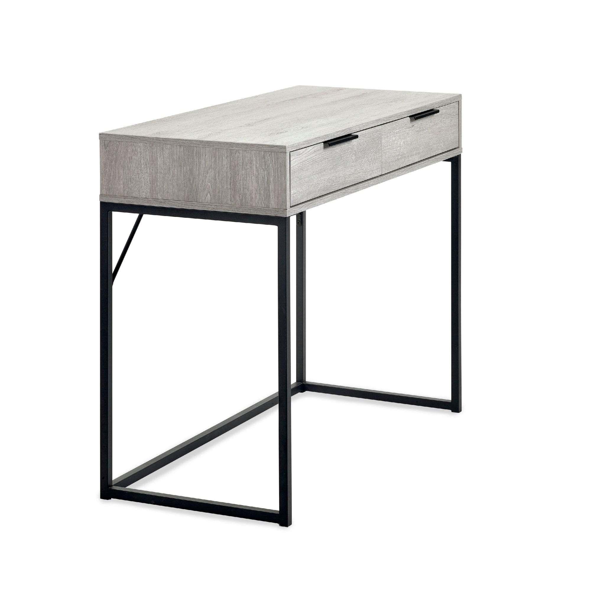 Bali 2 Drawer Dressing Table/Desk - Grey Oak