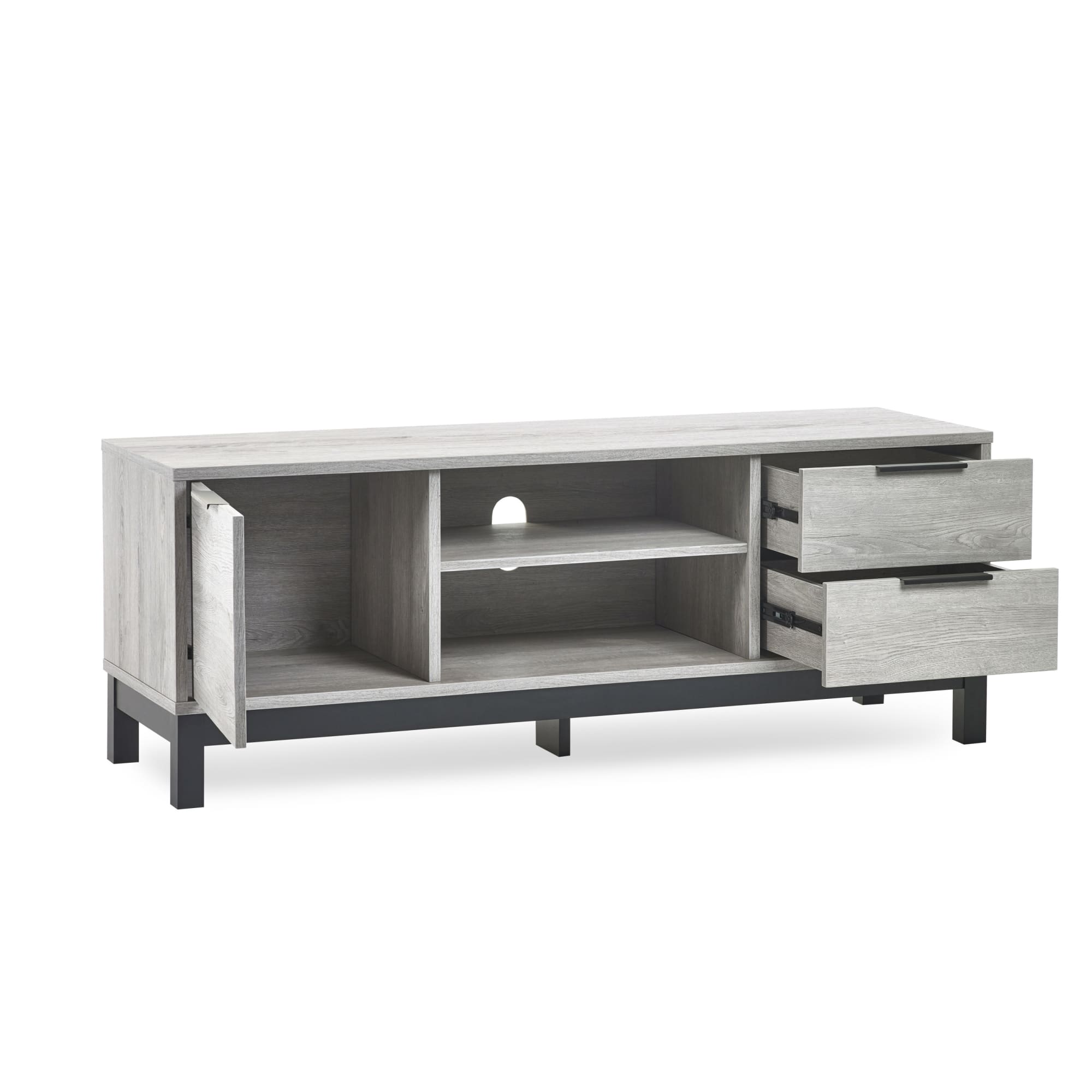Bali Tv Unit - Grey Oak