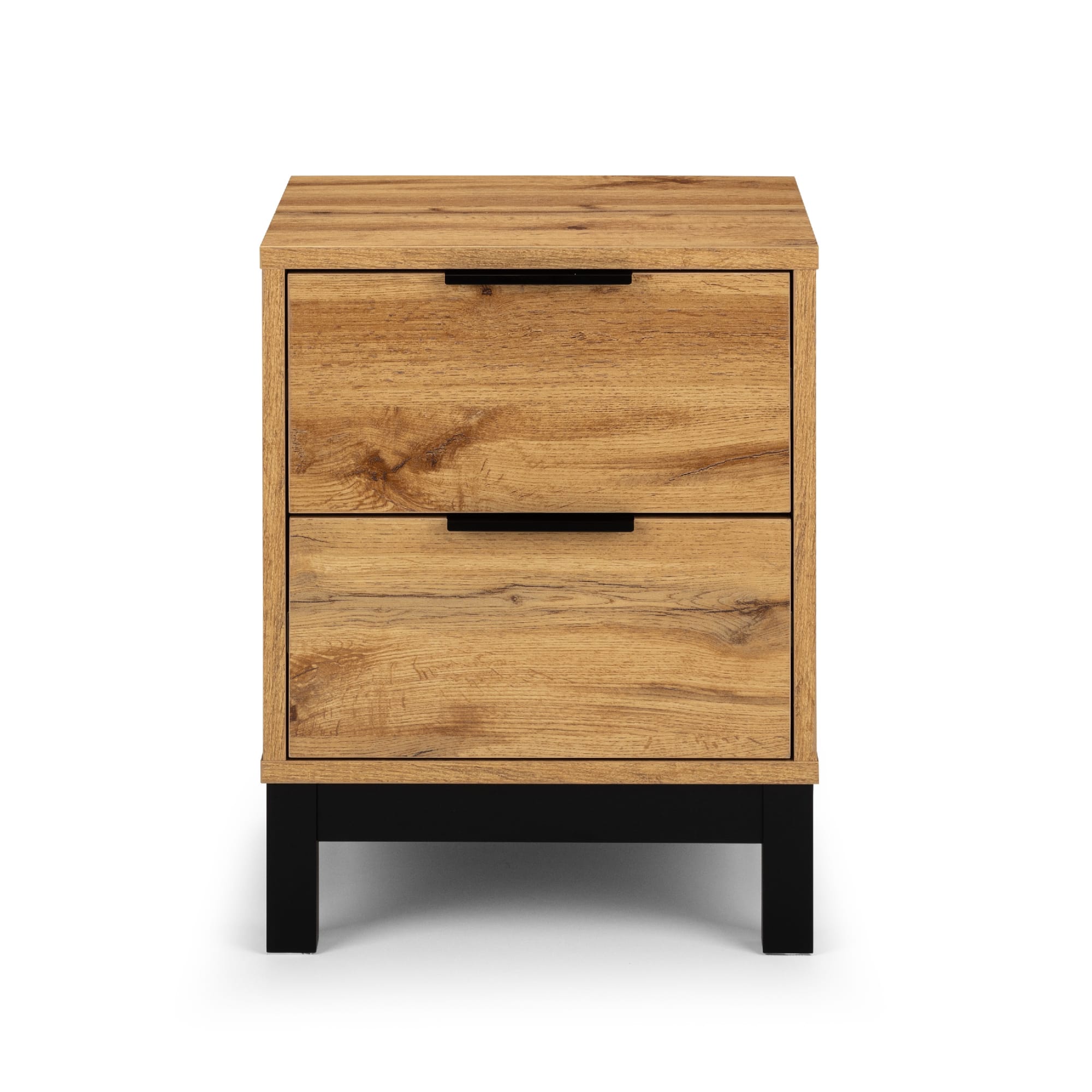 Bali 2 Drawer Bedside - Light Oak