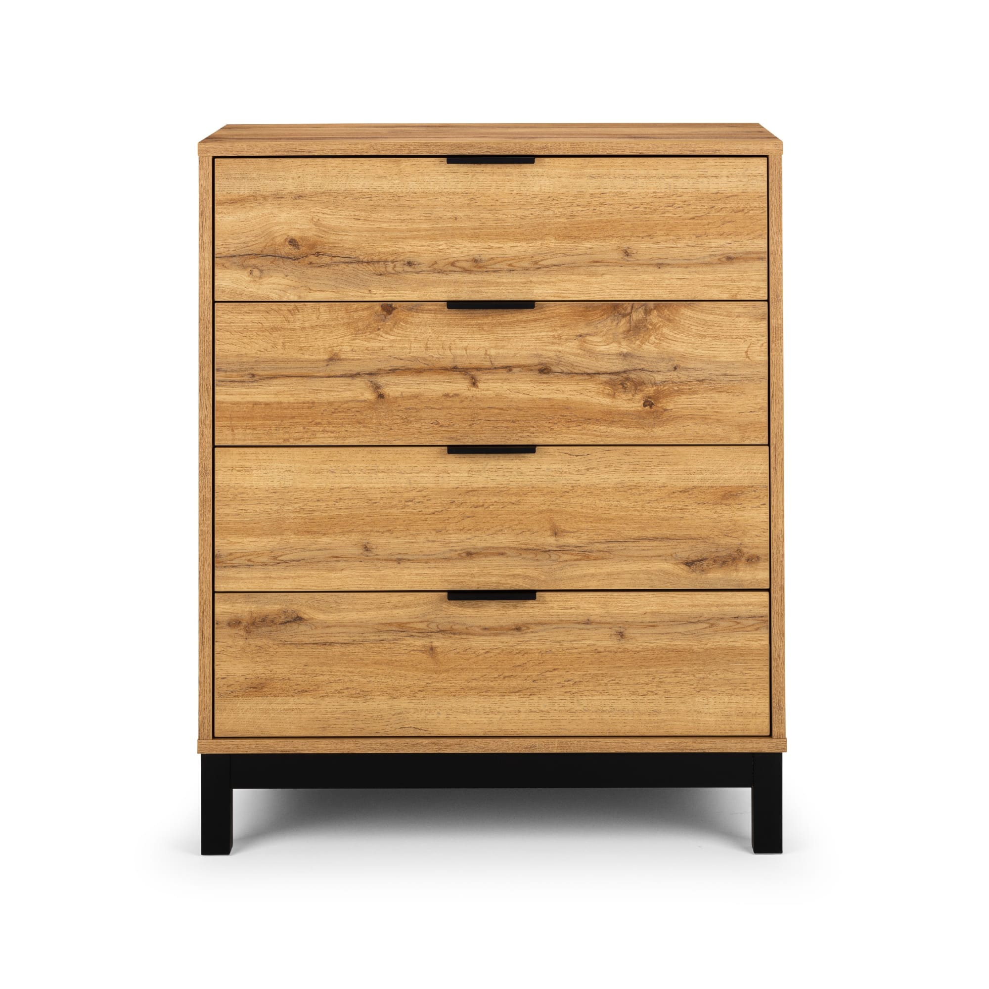 Bali 4 Drawer Chest - Light Oak