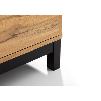 Bali 4 Drawer Chest - Light Oak