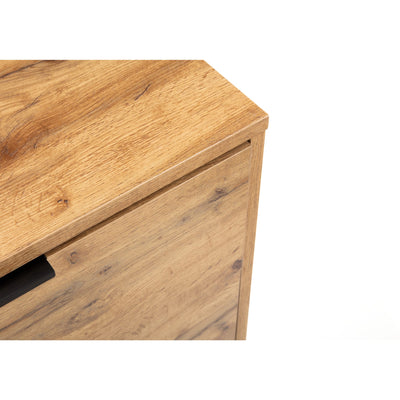 Bali 6 Drawer Wide Chest - Light Oak