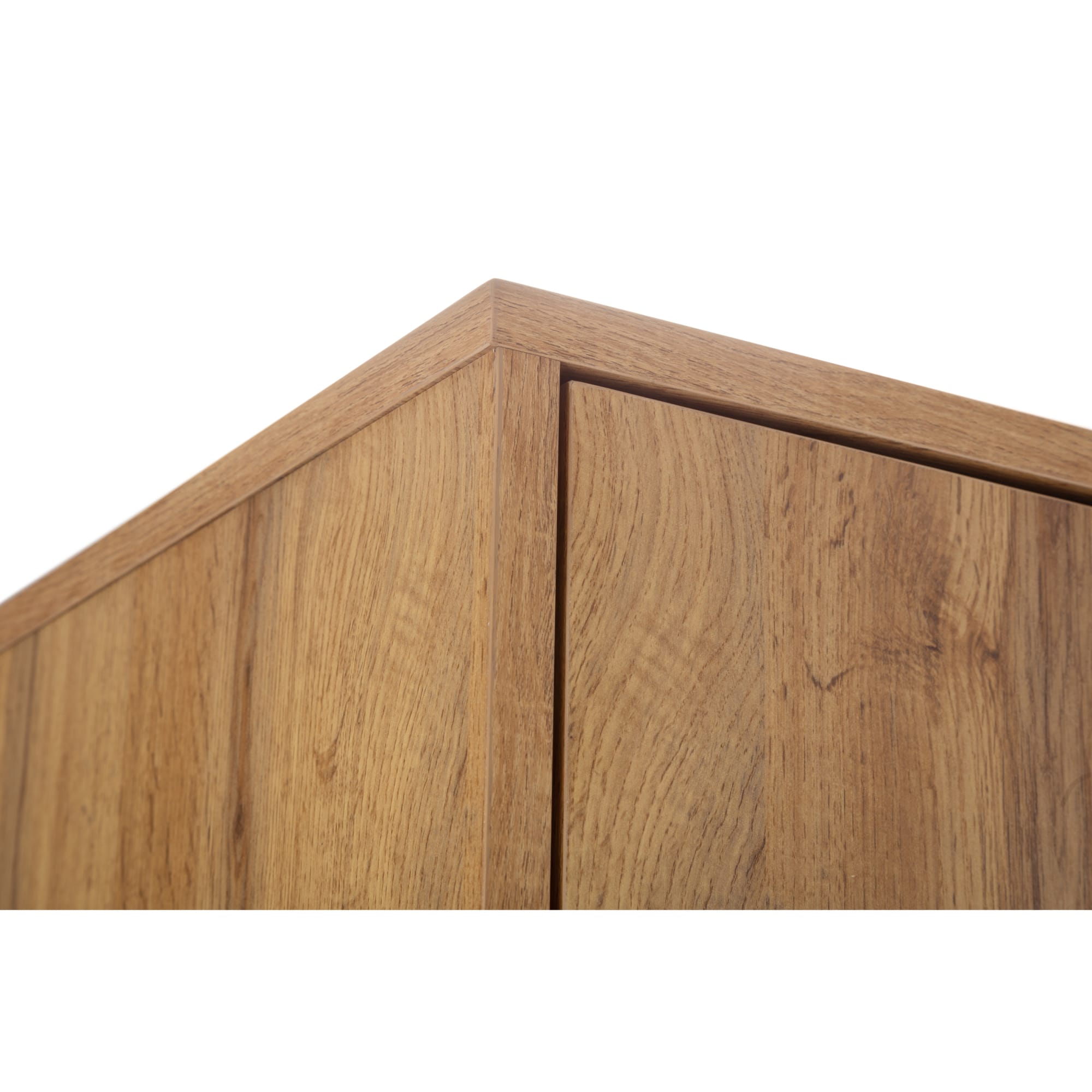 Bali 2 Door 1 Drawer Wardrobe - Light Oak
