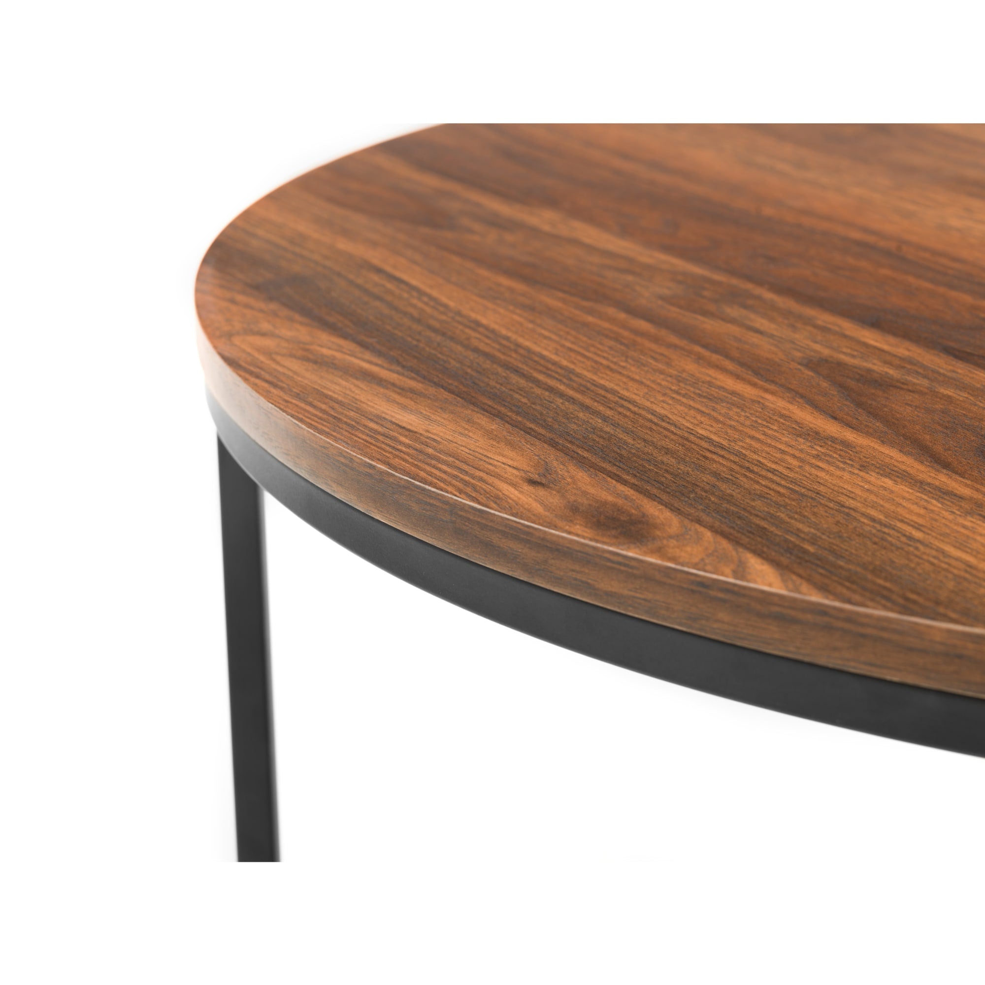 Bellini Round Nesting Coffee Table - Walnut