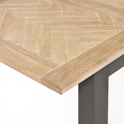 Bordeaux Extending Dining Table Dark Grey