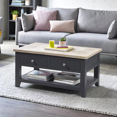 Bordeaux Coffee Table Dark Grey