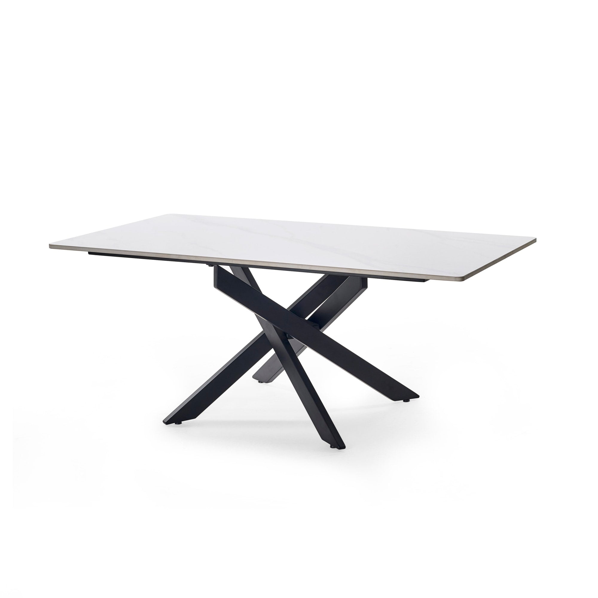 Bradley White Marble Coffee Table