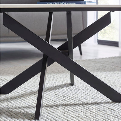 Bradley White Marble Coffee Table