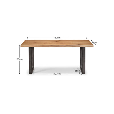 Brooklyn Dining Table - Oak