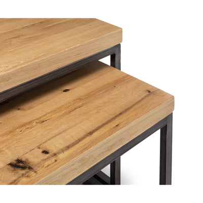 Brooklyn Nesting Coffee Tables - Oak