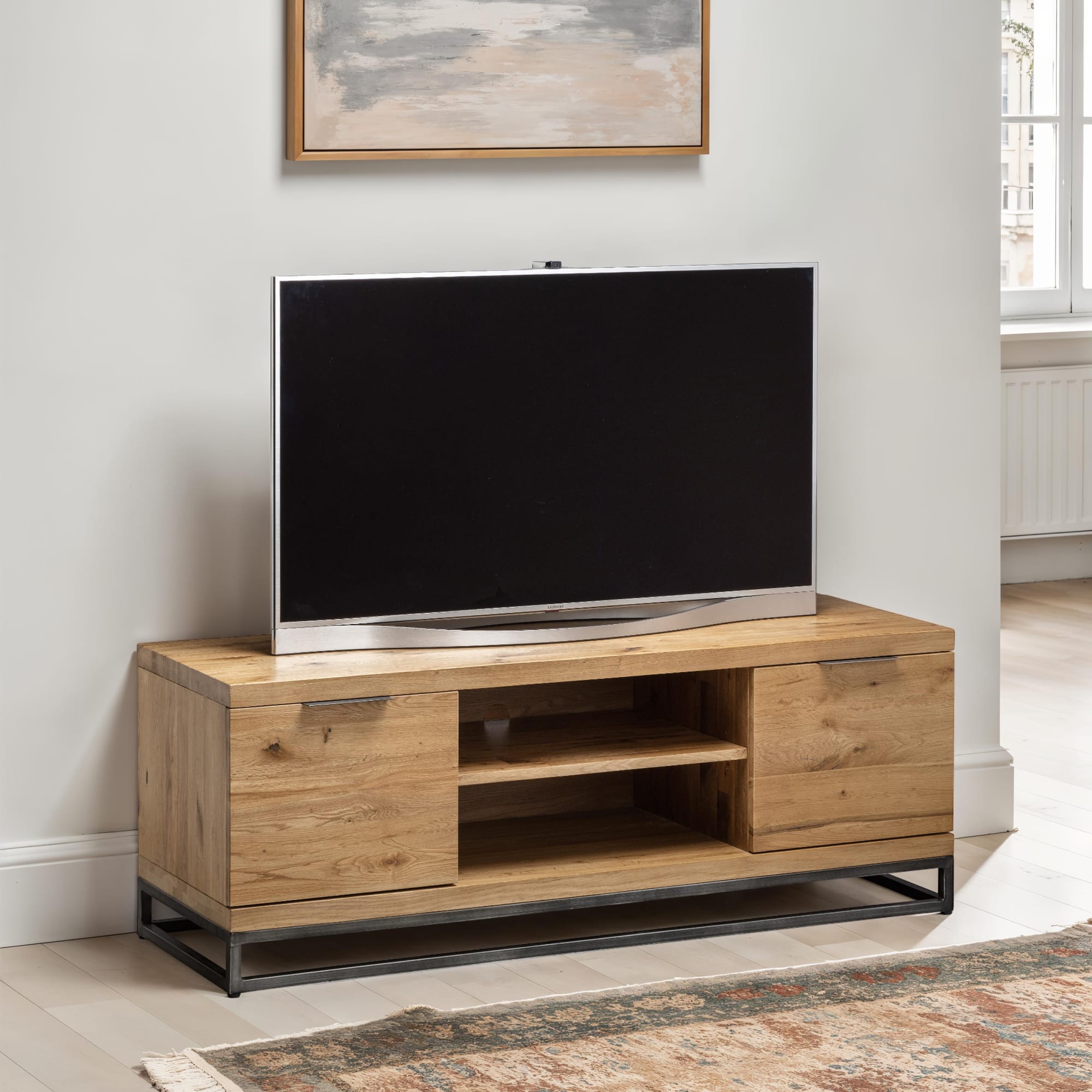 Brooklyn Tv Unit - Oak