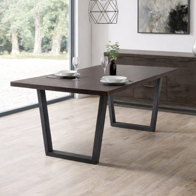 Brooklyn Dining Table - Dark Oak