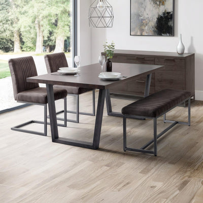 Brooklyn Dining Table - Dark Oak