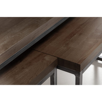 Brooklyn Nesting Coffee Tables - Dark Oak