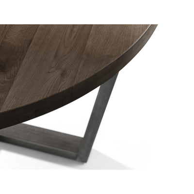 Brooklyn Round Table - Dark Oak