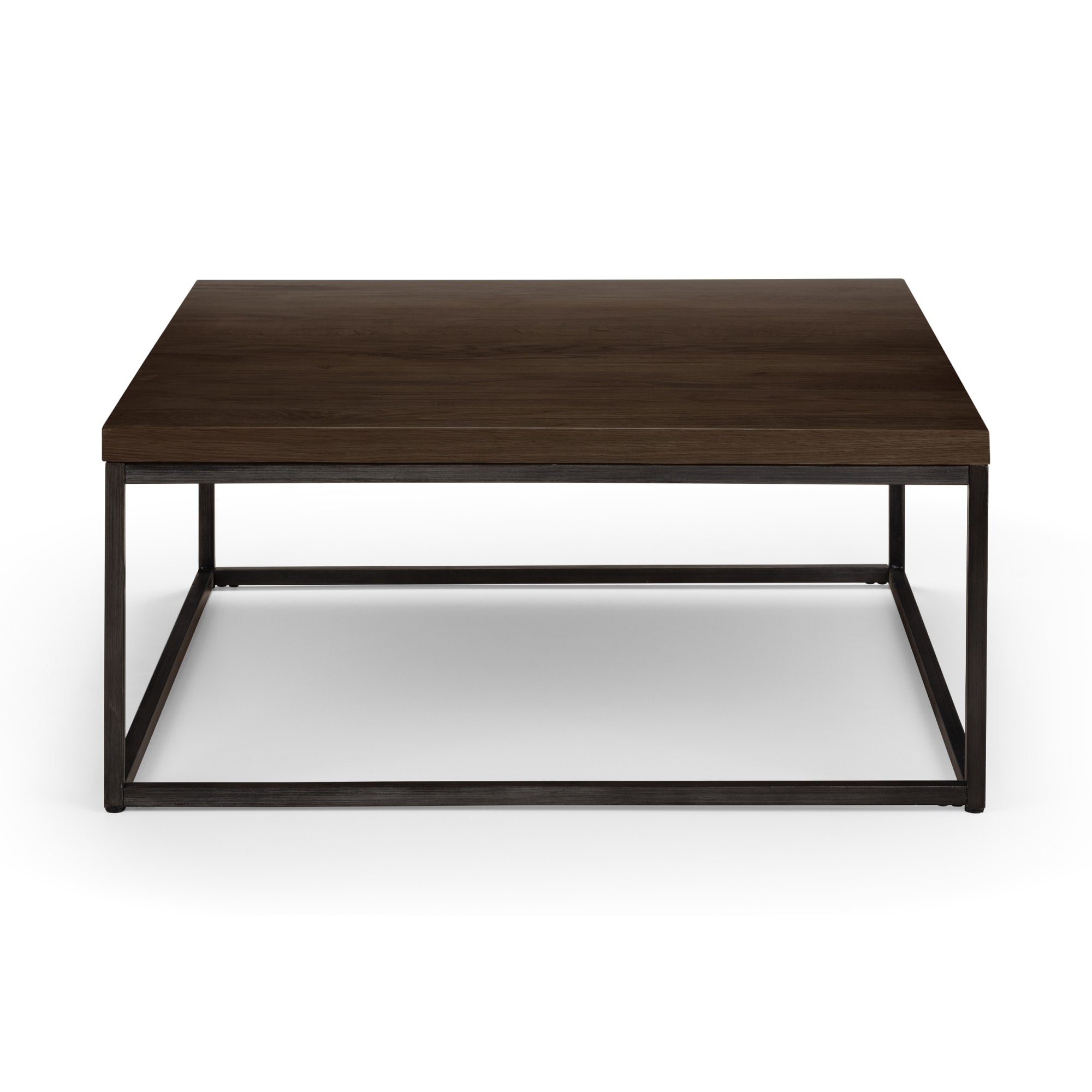 Brooklyn Square Coffee Table - Dark Oak