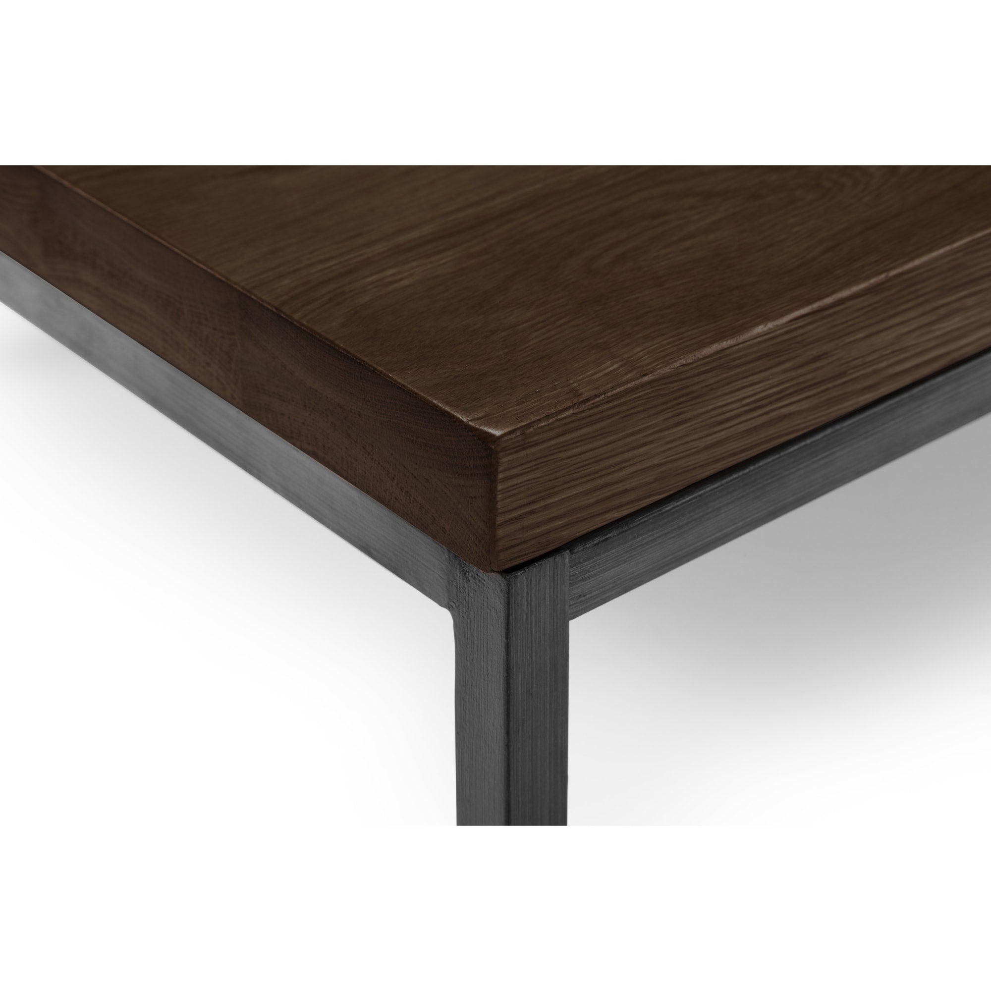 Brooklyn Square Coffee Table - Dark Oak