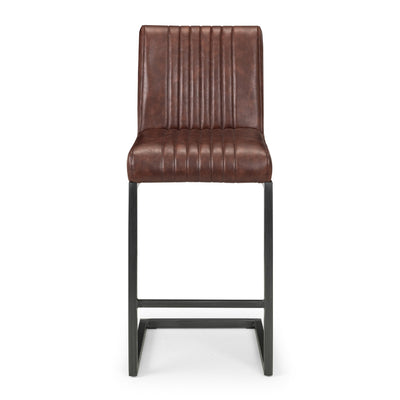 Set Of 2 Brooklyn Barstools - Brown