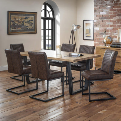 Set Of 2 Brooklyn Chairs - Brown
