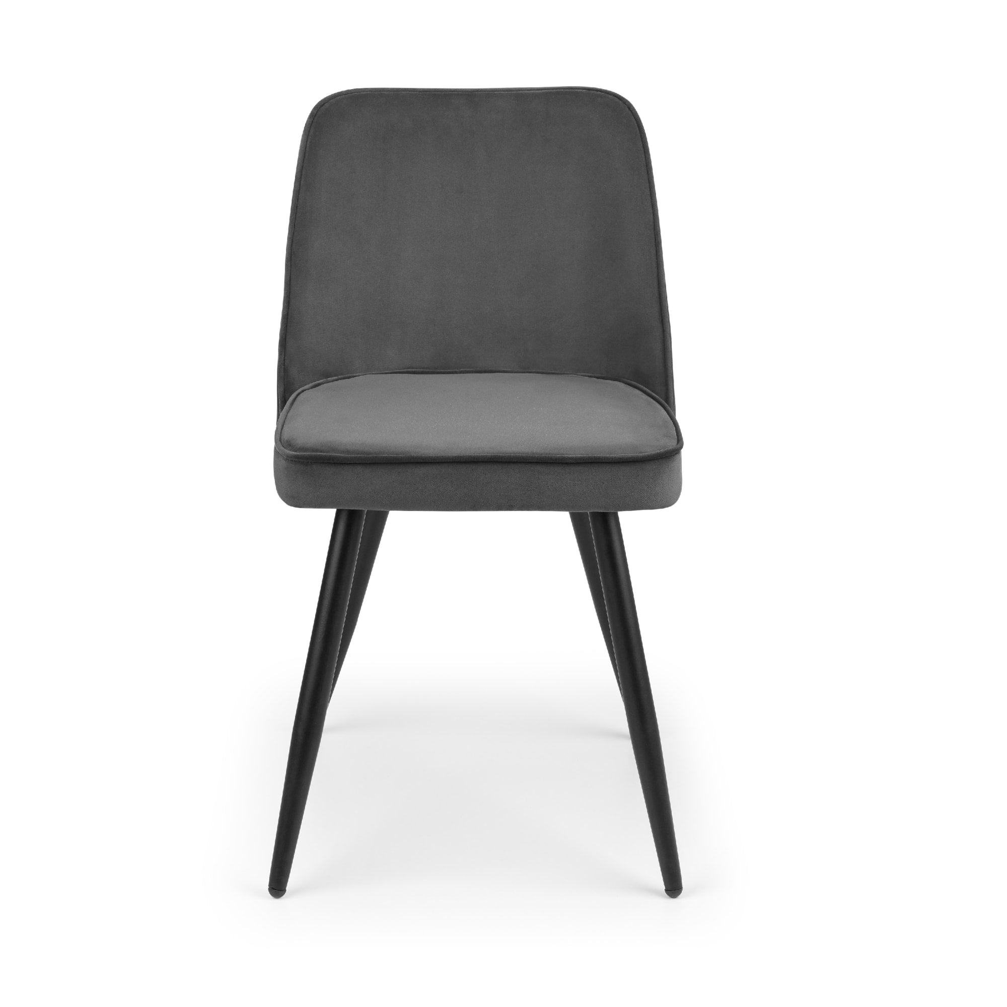 Set Of 2 Burgess Dining Chairs - Grey