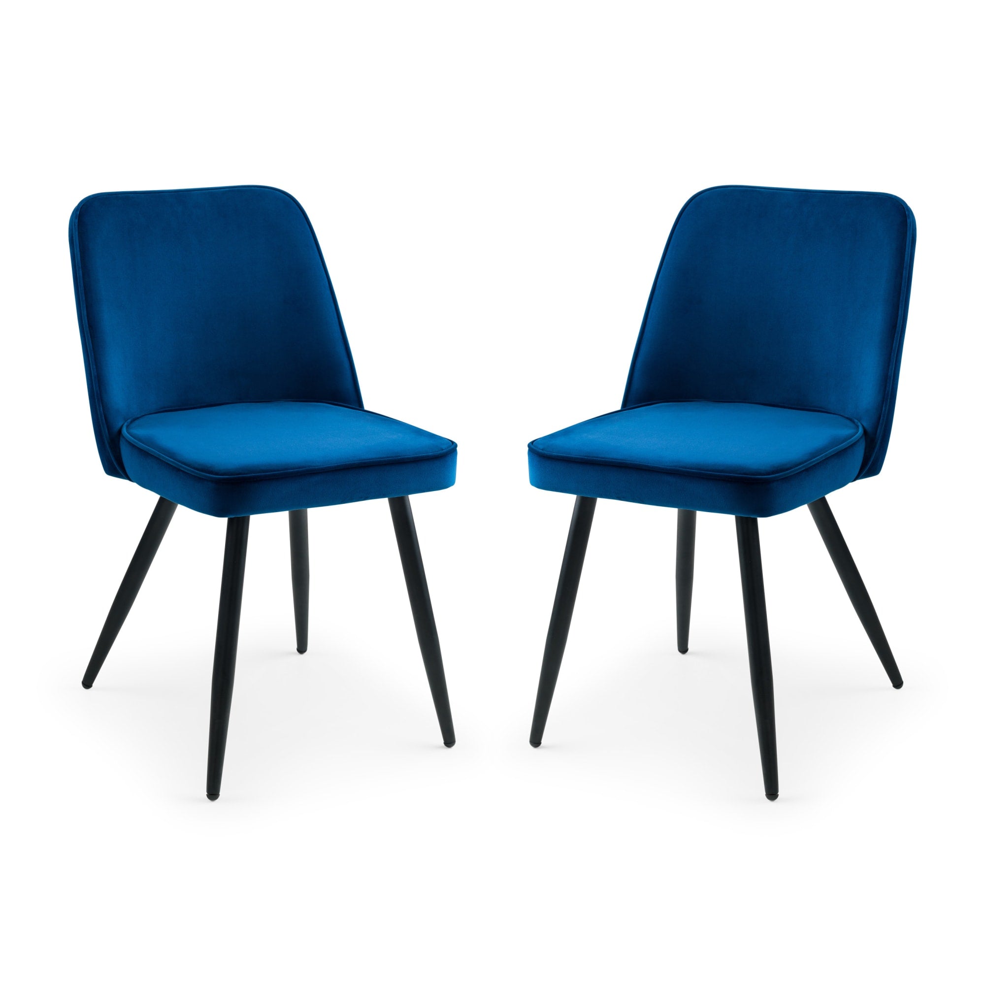 Set Of 2 Burgess Dining Chairs - Blue