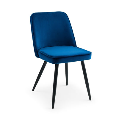 Set Of 2 Burgess Dining Chairs - Blue