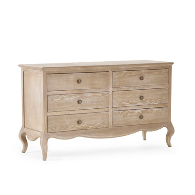 Camille 6 Drawer Wide Chest