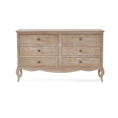 Camille 6 Drawer Wide Chest