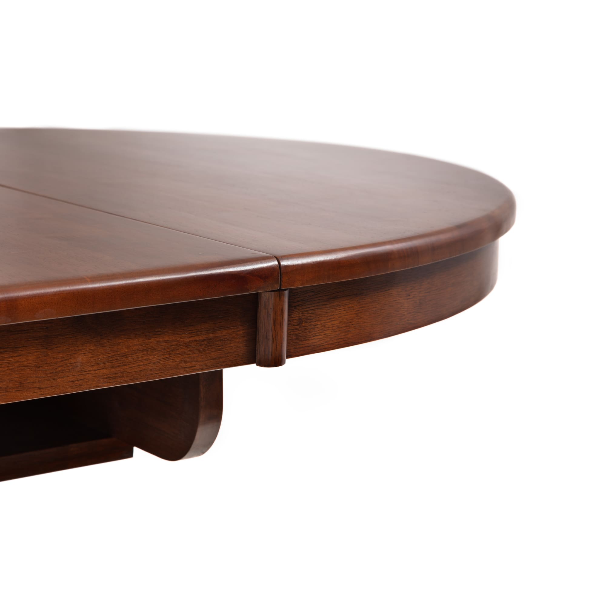 Canterbury Round To Oval Extending Table - Mahogany