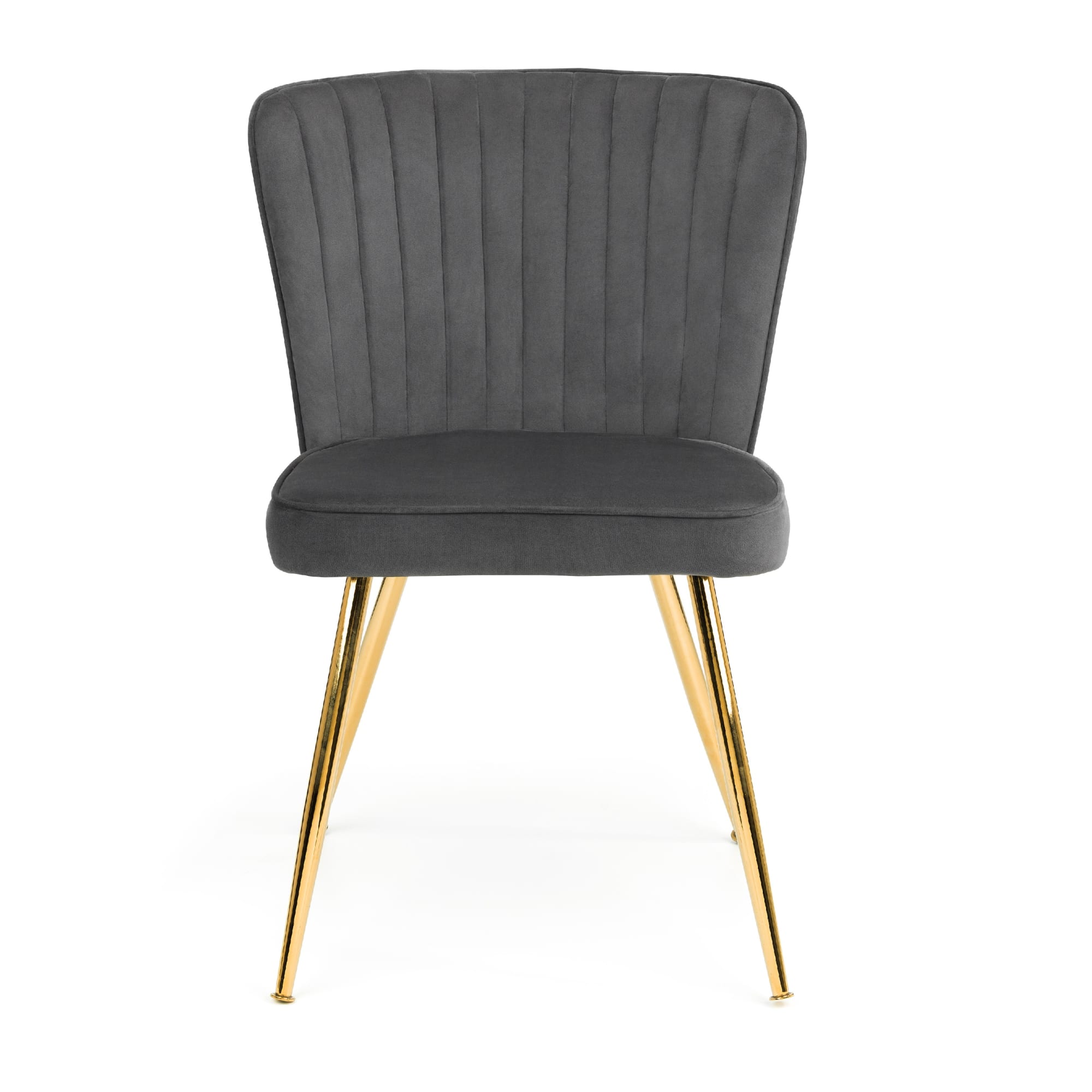 Set Of 2 Cannes Dining Chairs - Grey