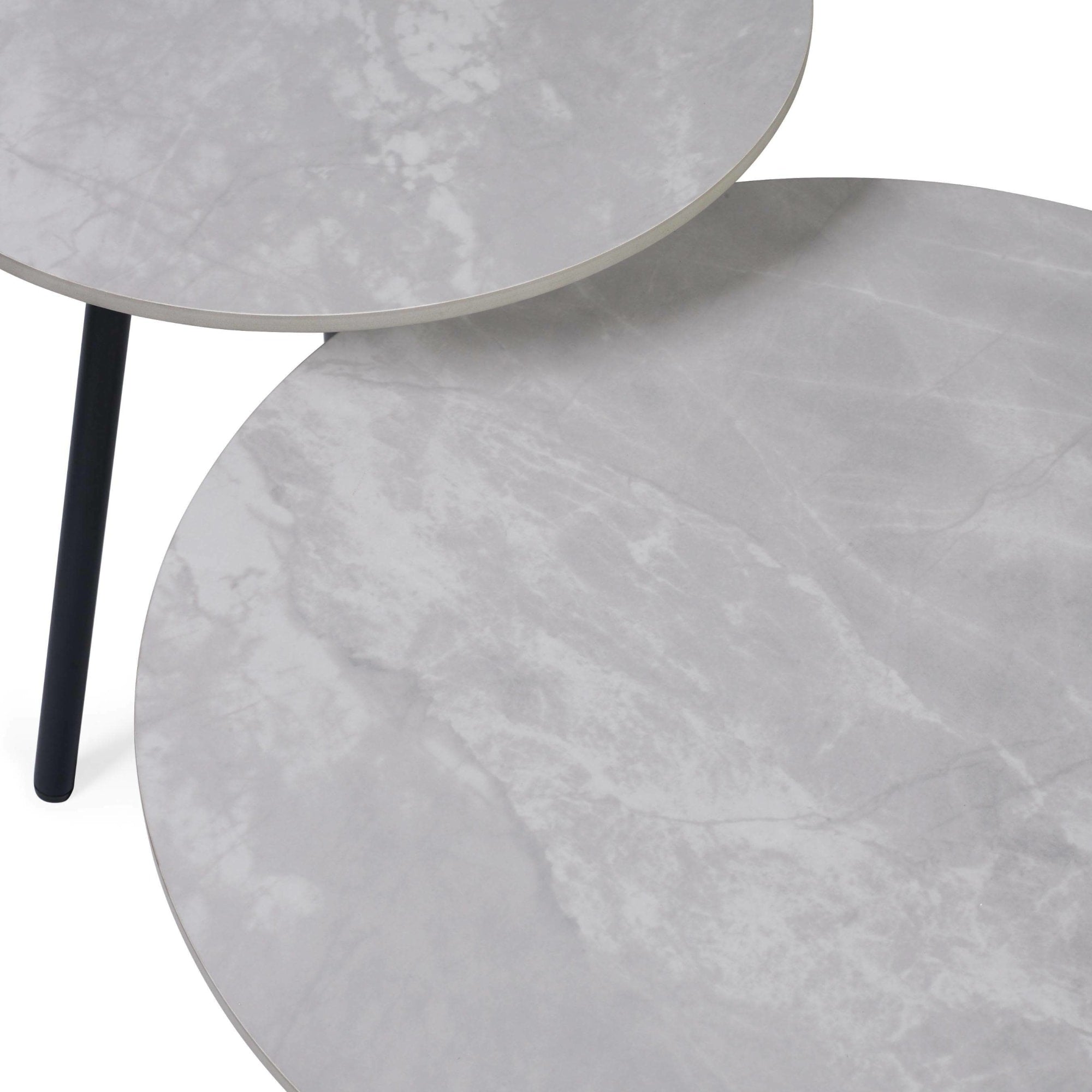 Casper Set of Side Tables Grey