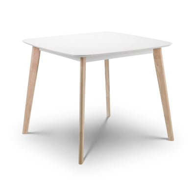 Casa Square Dining Table White/Oak