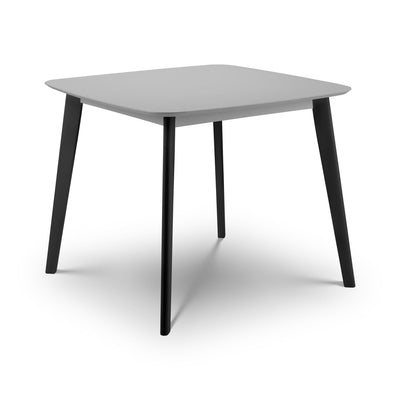 Casa Square Dining Table Grey/Black