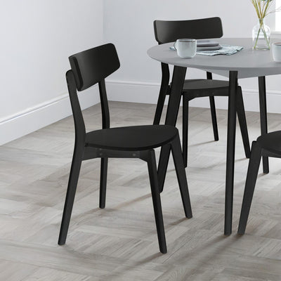 Set of 2 Casa Black Dining Chairs