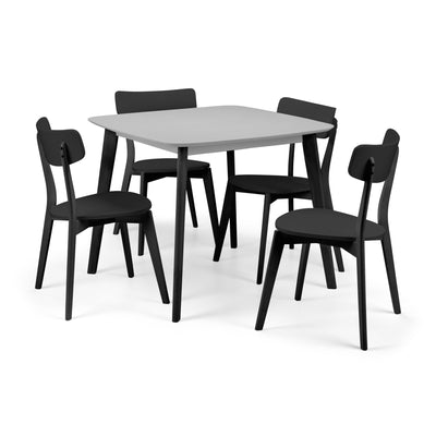 Set of 2 Casa Black Dining Chairs